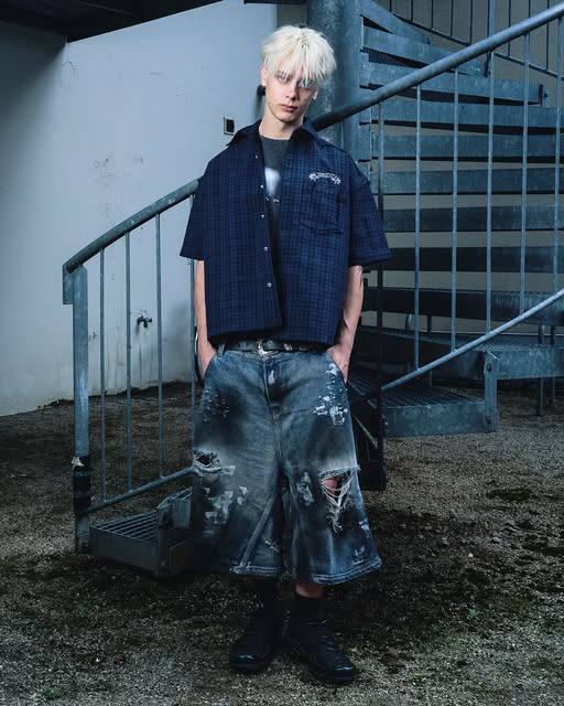 Bad Habits Kampagne: Abyss Shirt mit No Mercy Shorts