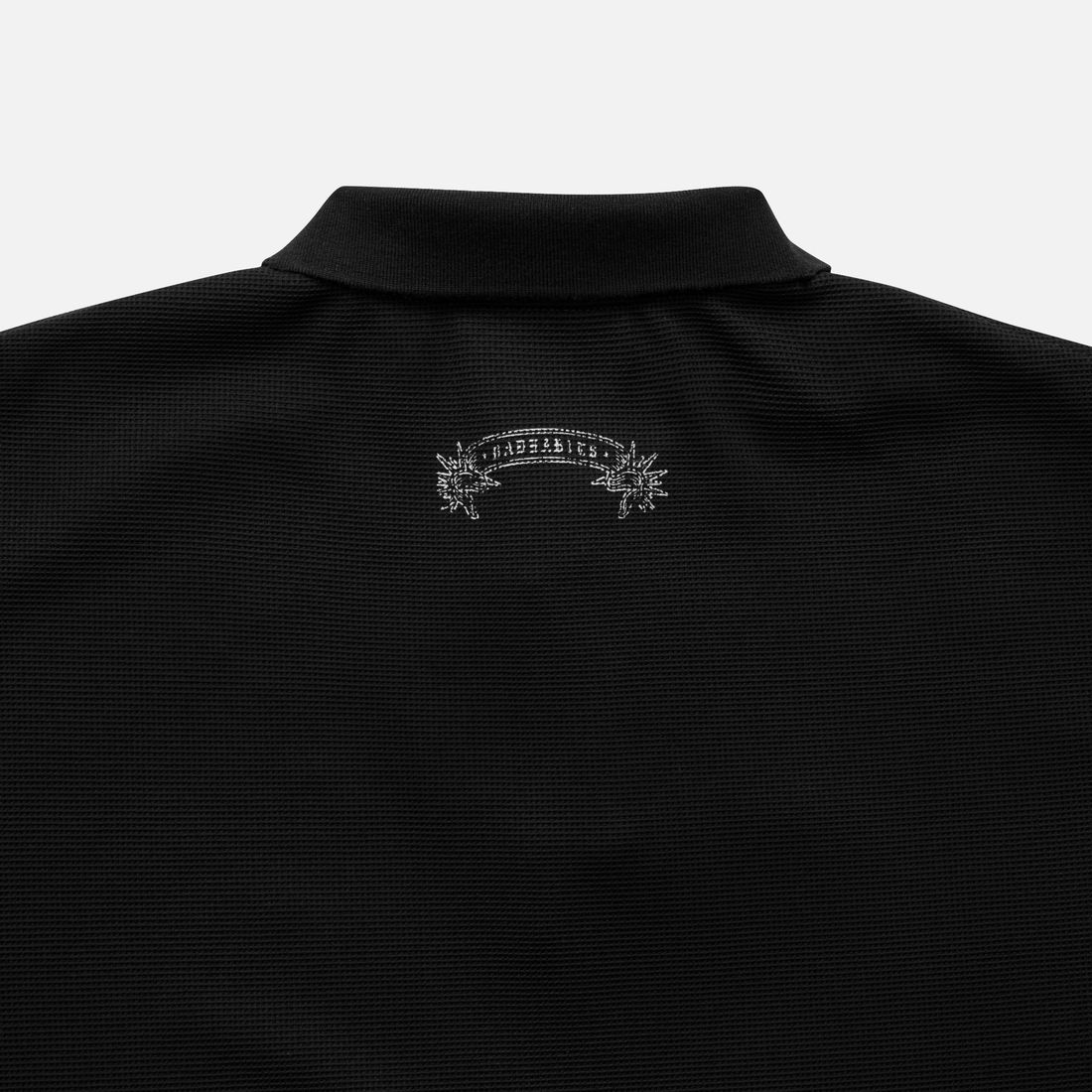 214 Boxy Polo Tee von Bad Habits, Black, Bild 6