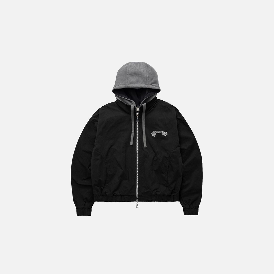 Ash Regular Windbreaker Jacket von Bad Habits, Black, Bild 1