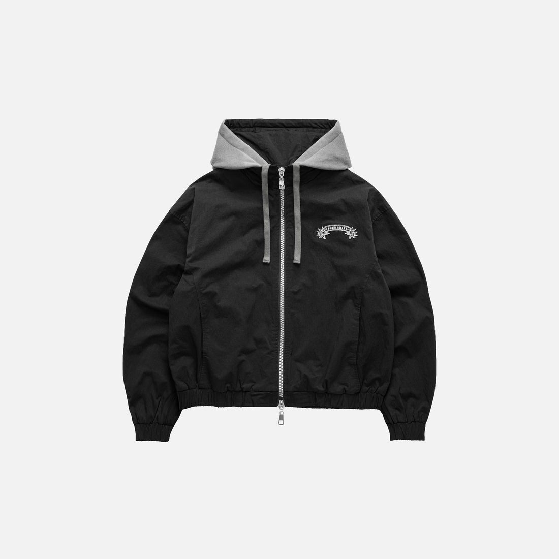 Ash Regular Windbreaker Jacket von Bad Habits, Black, Bild 6