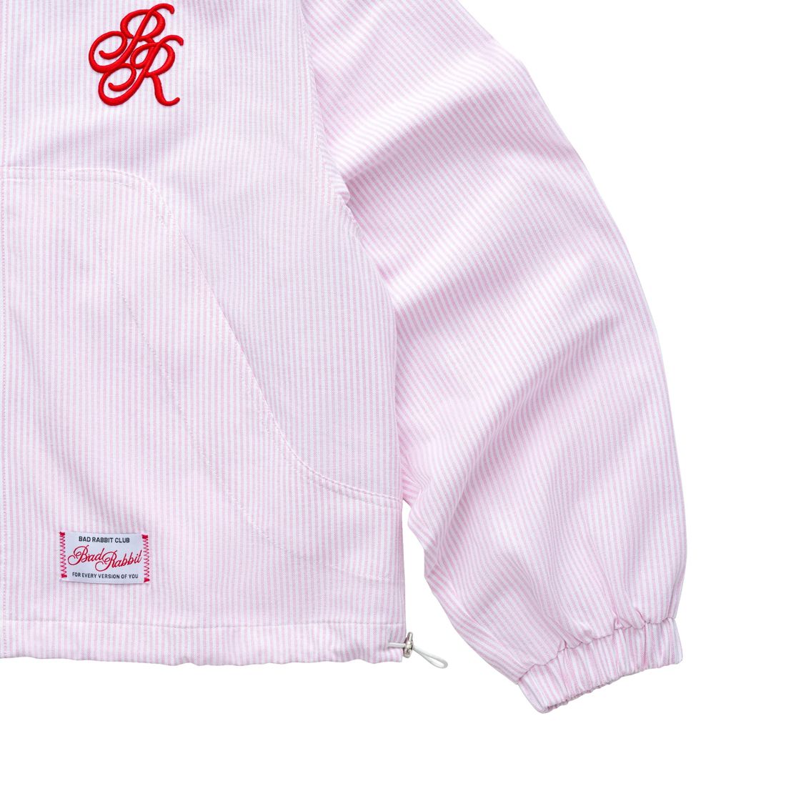 Berry Hot Regular Jacket von Bad Rabbit, Pink Stripe, Bild 6