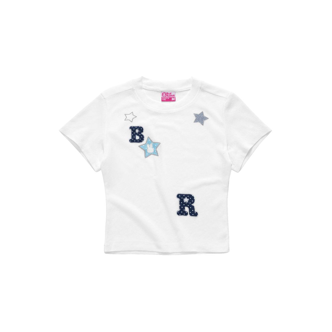 Blue Star Rabbit Baby Tee von Bad Rabbit, White, Bild 1