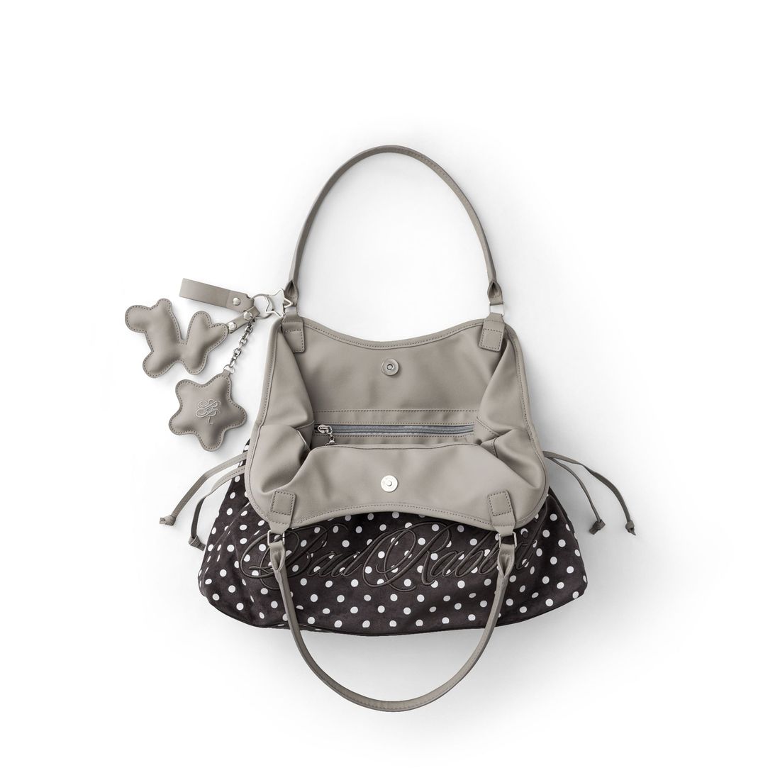 Boba Tea Hobo Bag von Bad Rabbit, Taupe, Bild 2