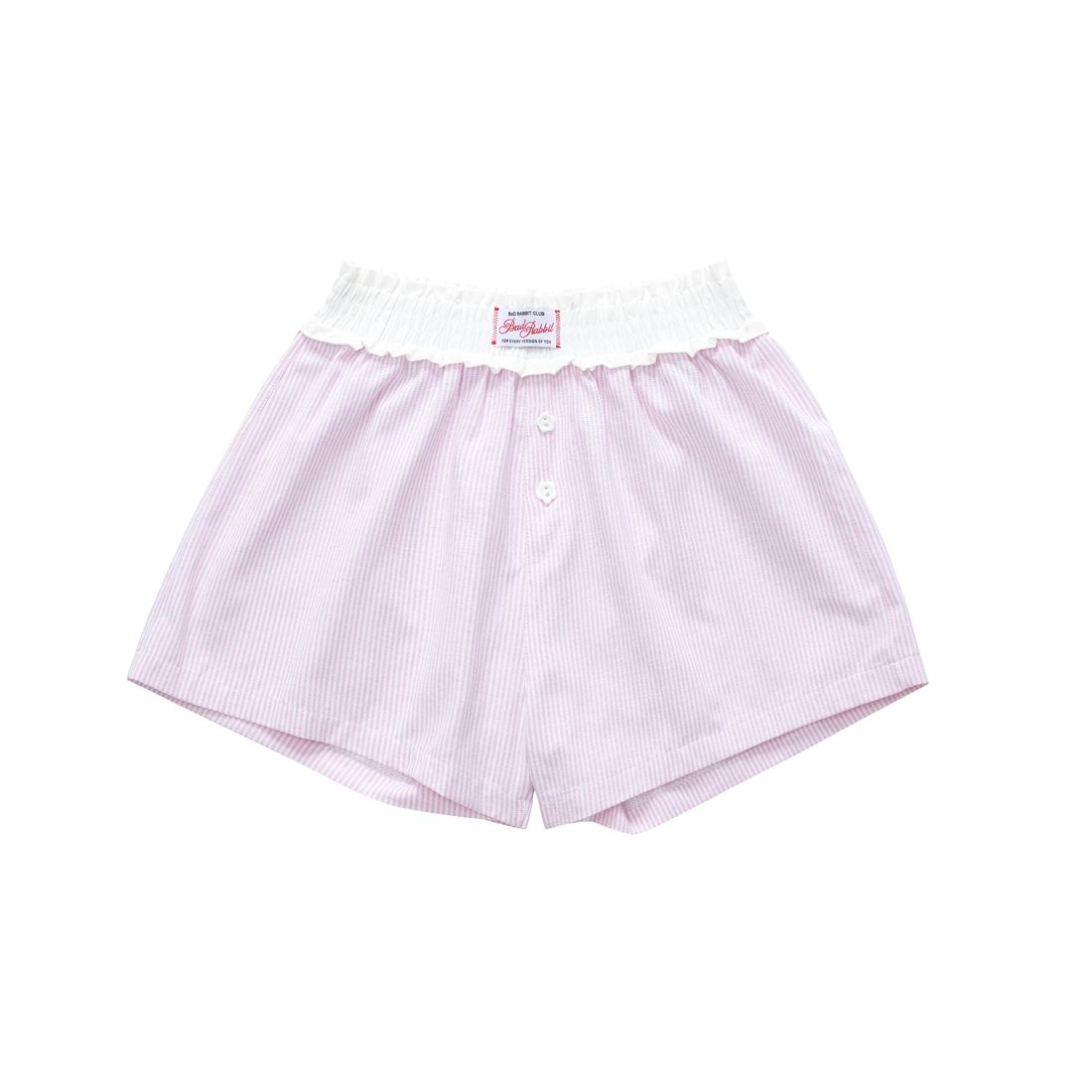 Candy Heat Wide Leg Shorts von Bad Rabbit, Pink Stripe, Bild 1