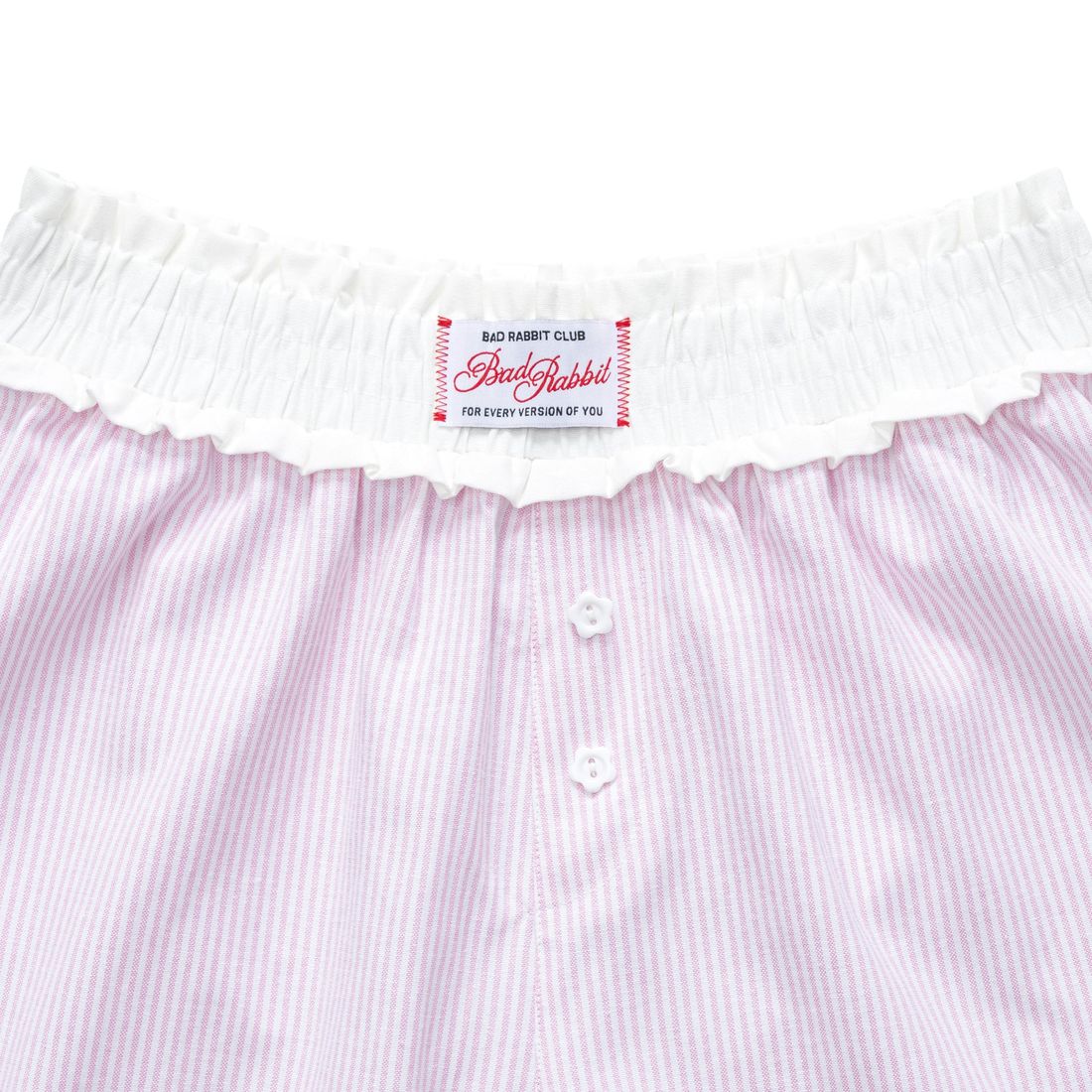 Candy Heat Wide Leg Shorts von Bad Rabbit, Pink Stripe, Bild 2