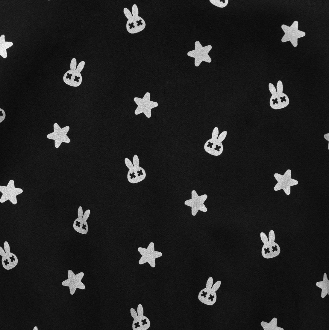 Chatie Rabbie Boxy Hoodie Zip von Bad Rabbit, Black, Bild 7