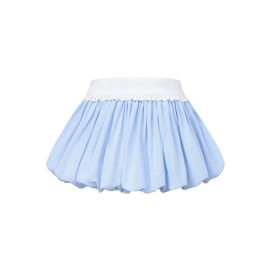 Cloudy Candy Bubble Skirt von Bad Rabbit, Blue Stripe, Bild 2