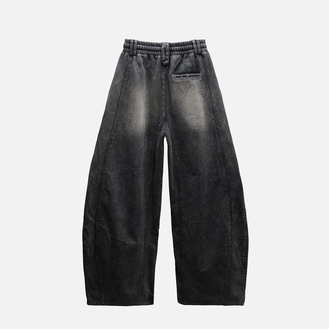Crosshair Baggy Pants von Bad Habits, Washed Dark Brown, Bild 2