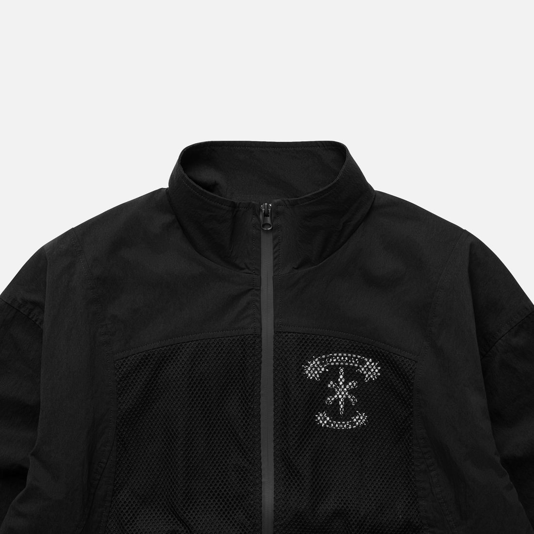 Dagger Regular Windbreaker Jacket von Bad Habits, Black, Bild 2