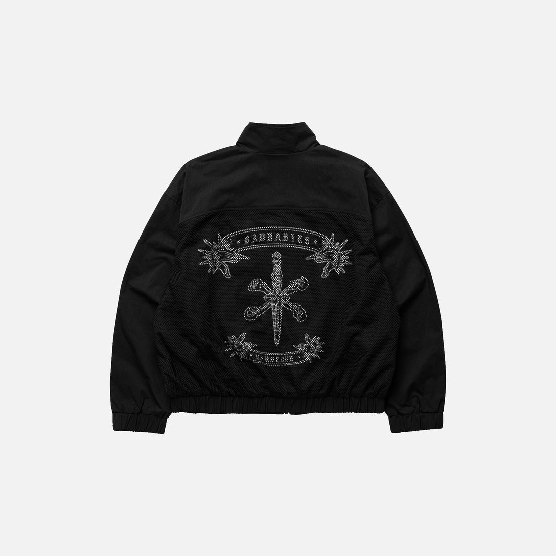 Dagger Regular Windbreaker Jacket von Bad Habits, Black, Bild 4