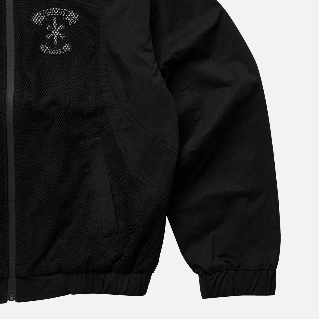 Dagger Regular Windbreaker Jacket von Bad Habits, Black, Bild 8