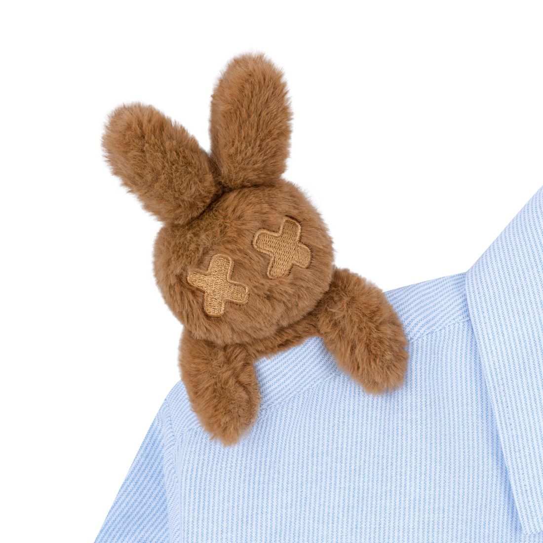 Daydream Rabbit Crop Shirt von Bad Rabbit, Blue Stripe, Bild 5