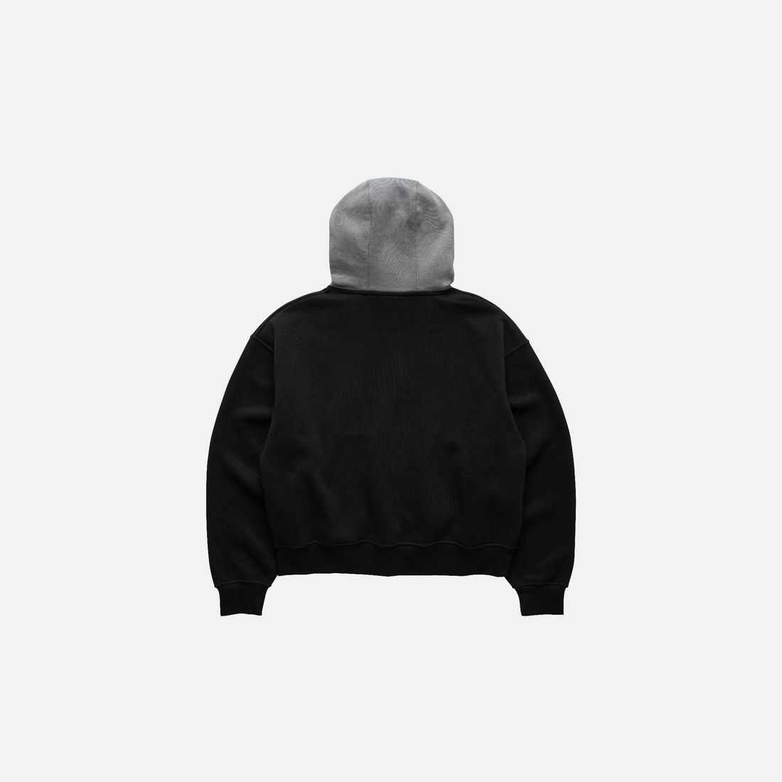 De Base Boxy Hoodie von Bad Habits, Black, Bild 4