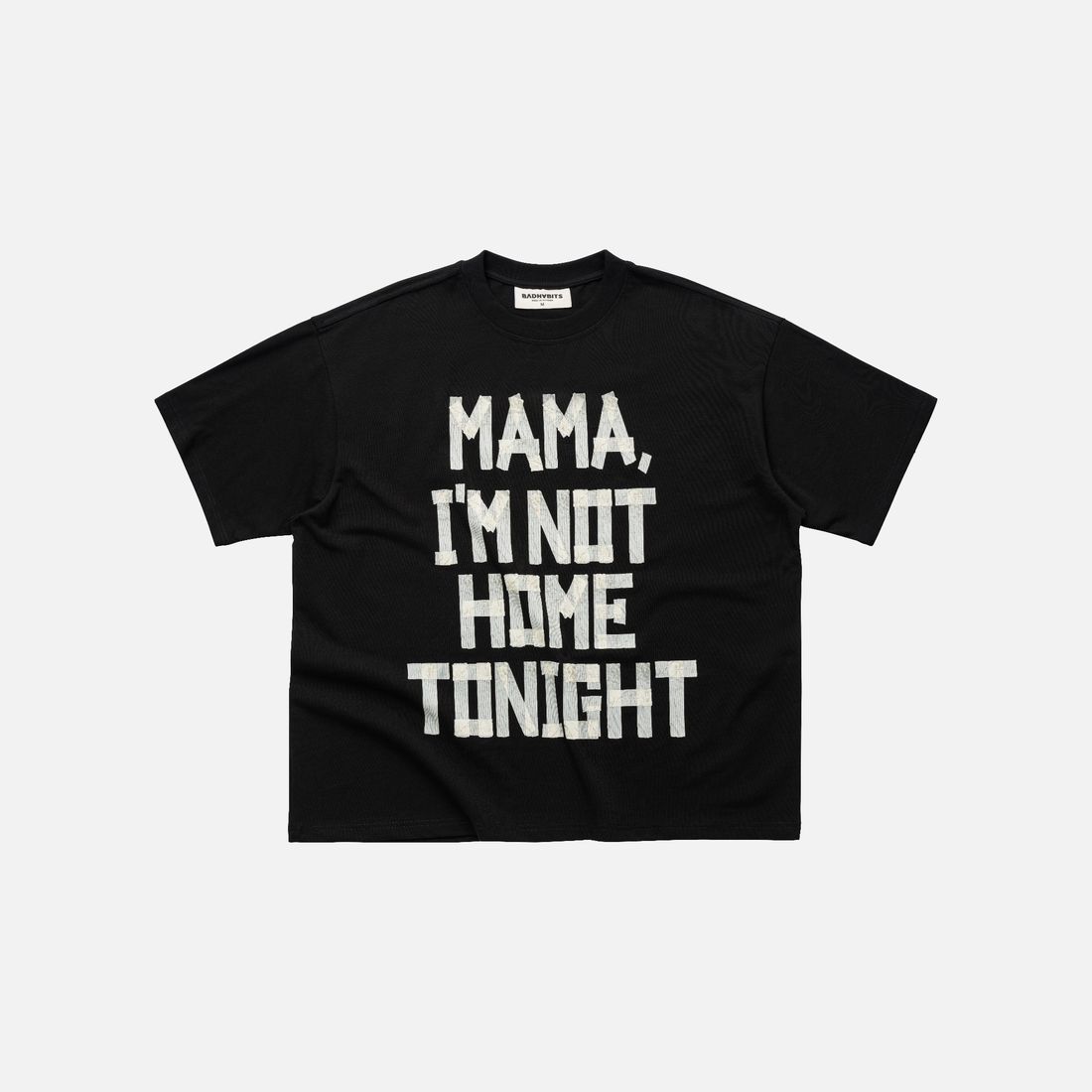 Homeless Regular Tee von Bad Habits, Black, Bild 1