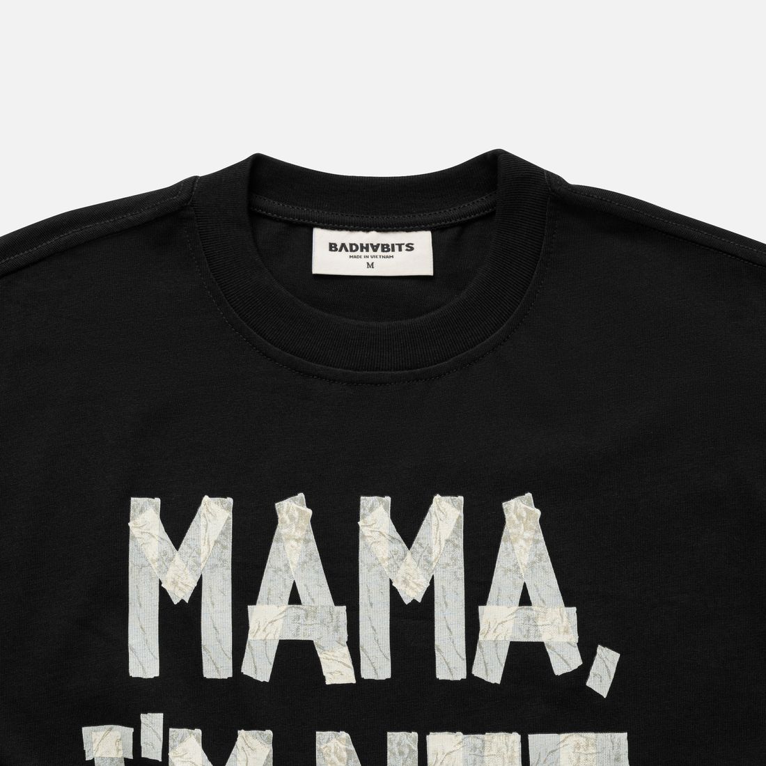 Homeless Regular Tee von Bad Habits, Black, Bild 2
