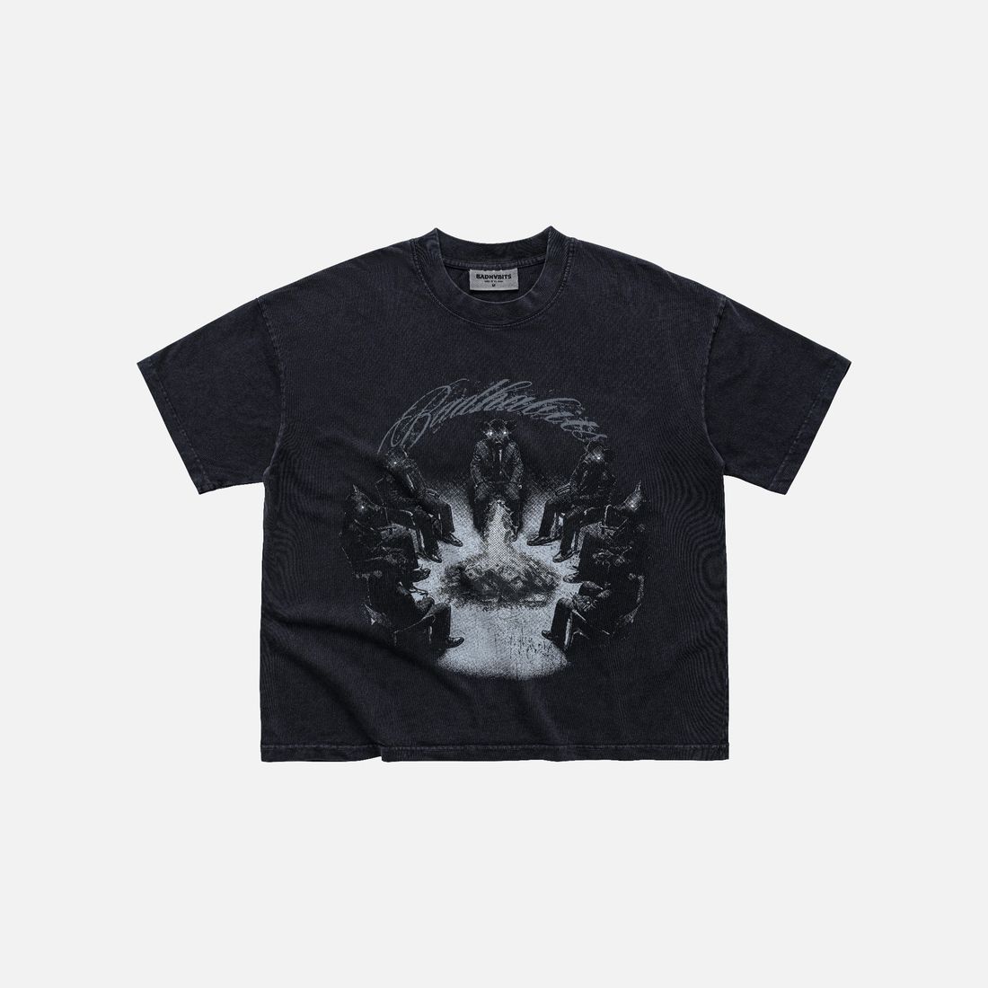 Infamous Boxy Tee von Bad Habits, Black, Bild 1