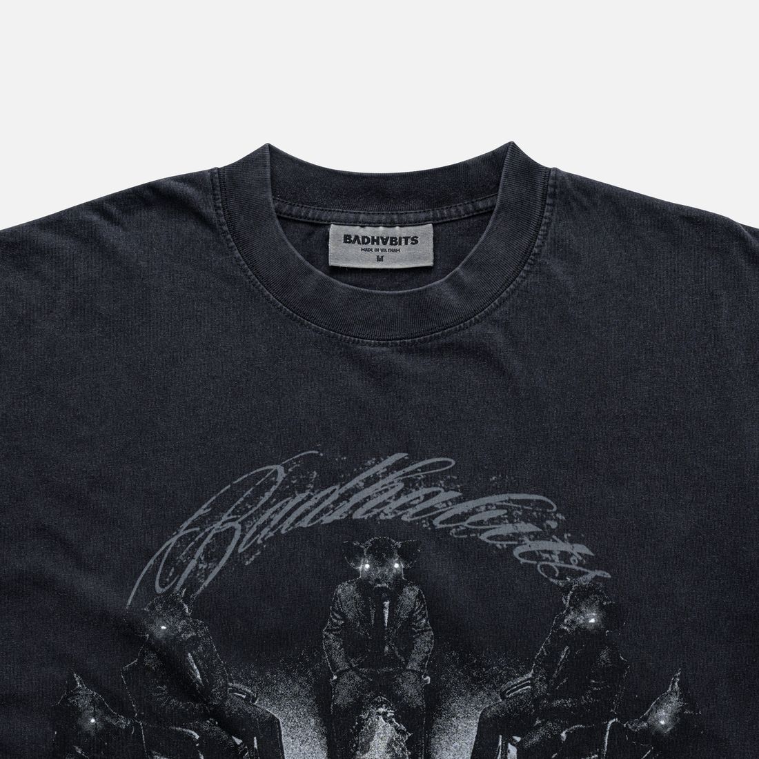 Infamous Boxy Tee von Bad Habits, Black, Bild 3