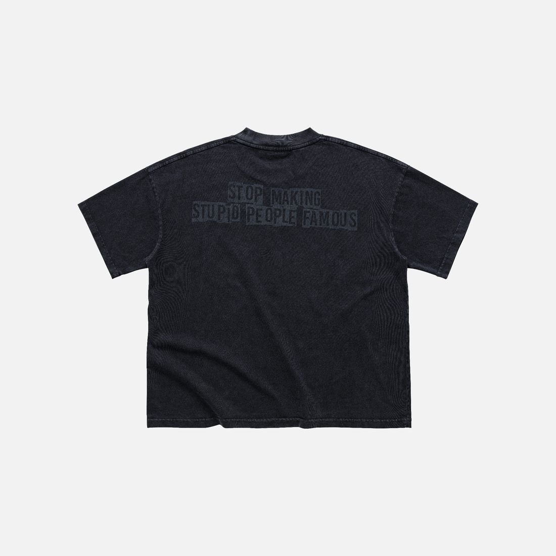 Infamous Boxy Tee von Bad Habits, Black, Bild 4