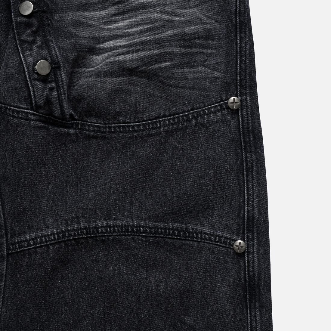 Lockdown Baggy Pants von Bad Habits, Washed Black, Bild 3