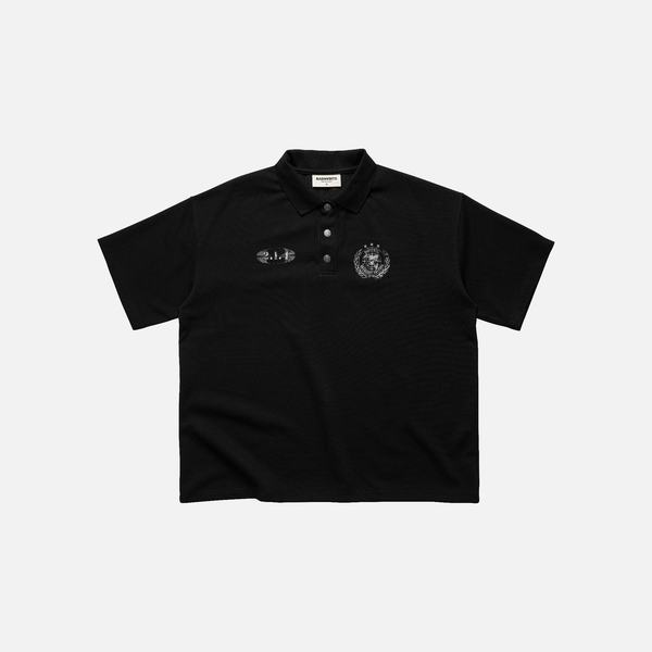 214 Boxy Polo Tee von Bad Habits