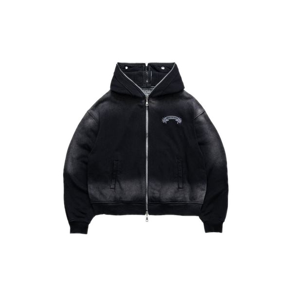 Blindside Boxy Hoodie Zip von Bad Habits – Skatewear