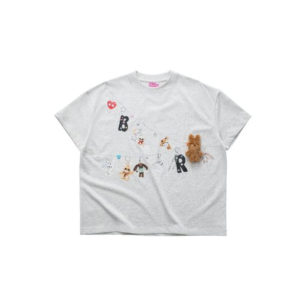 Charm Club Boxy Tee von Bad Rabbit – K-Pop Fashion