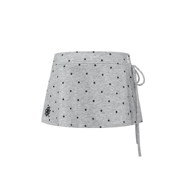 Polka Rabbit A-Line Mini Skirt von Bad Rabbit