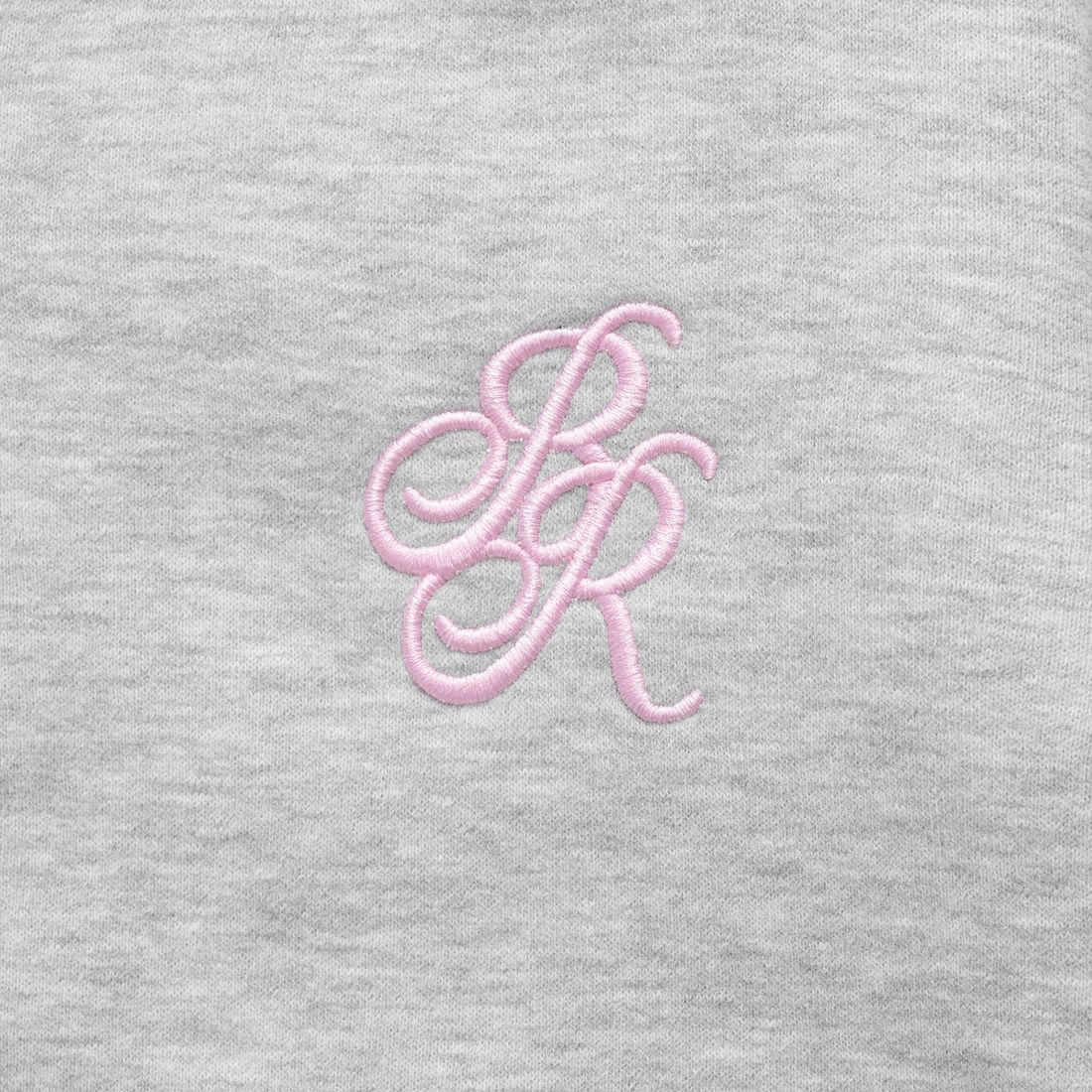 Starry Night Crop Hoodie Zip von Bad Rabbit, Ash Grey, Bild 5