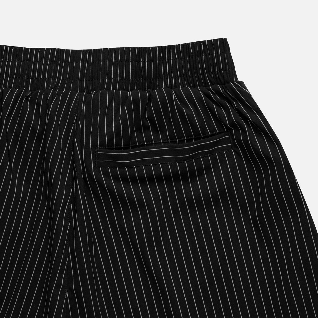 Striped Casual Shorts von Bad Habits, Black And White Stripe, Bild 5