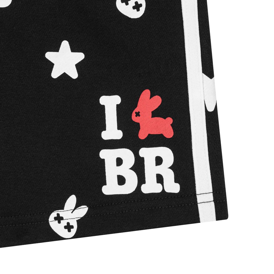Sugar Melt Micro Shorts von Bad Rabbit, Black, Bild 4