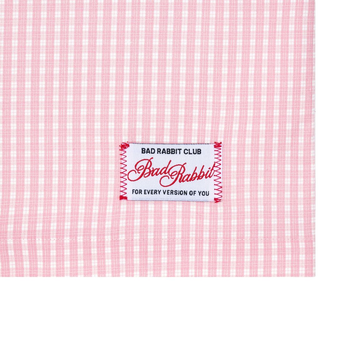 Sundae Rabbit Boxy Shirt von Bad Rabbit, Red Gingham, Bild 2