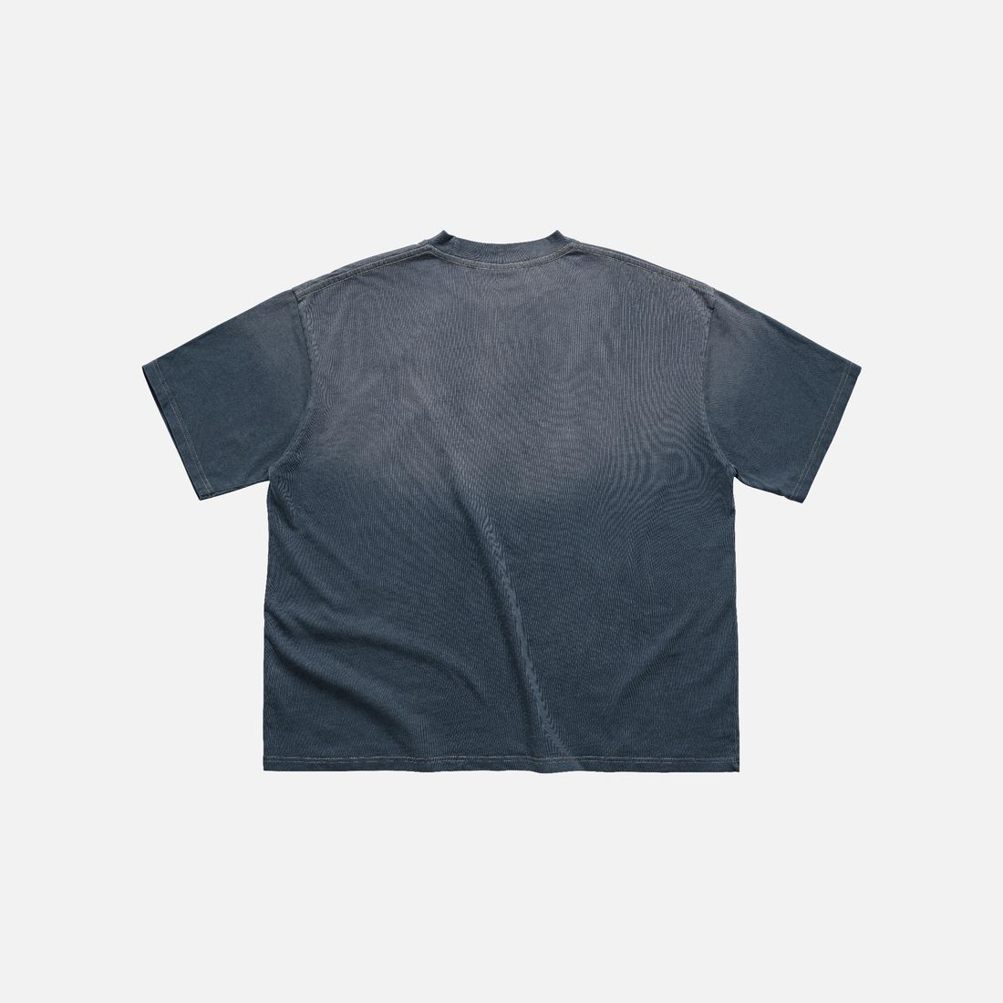 The Tower Boxy Tee von Bad Habits, Ombre Blue, Bild 4