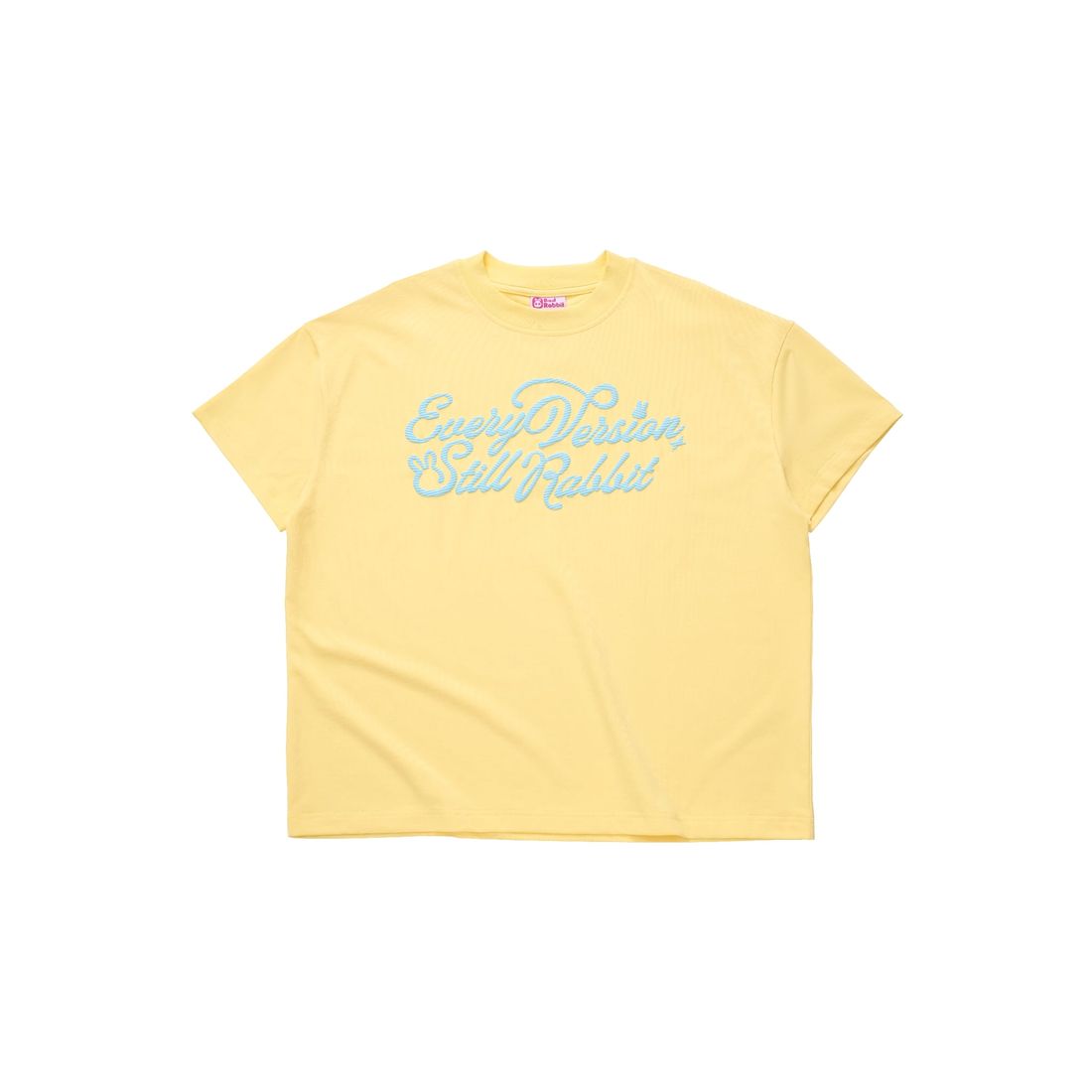 Vitamin Rabbit Boxy Tee von Bad Rabbit, Butter Yellow, Bild 1